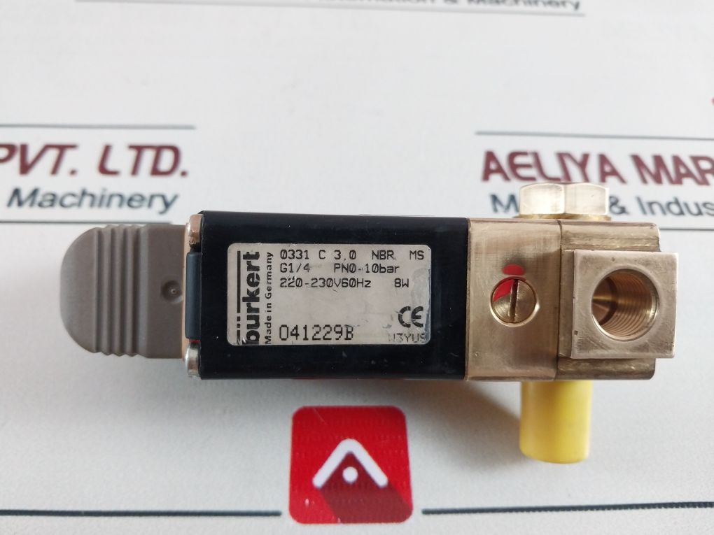 Burkert 0331 C 3,0 Nbr Ms