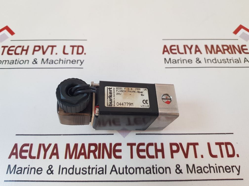 Burkert 0331 F 3,0 Fpm Va Solenoid Valve