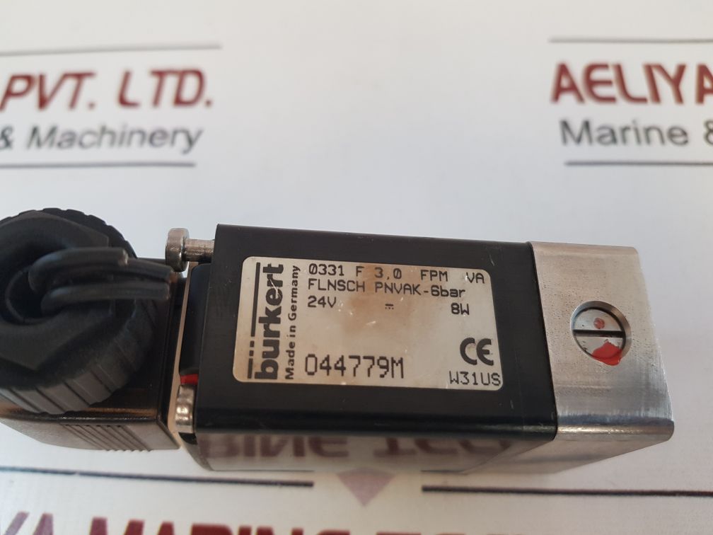 Burkert 0331 F 3,0 Fpm Va Solenoid Valve