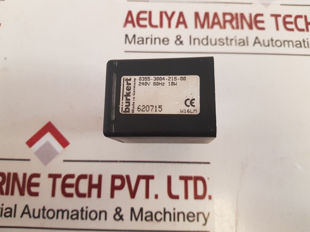 Burkert 0355-3004-215-00 Solenoid Coil