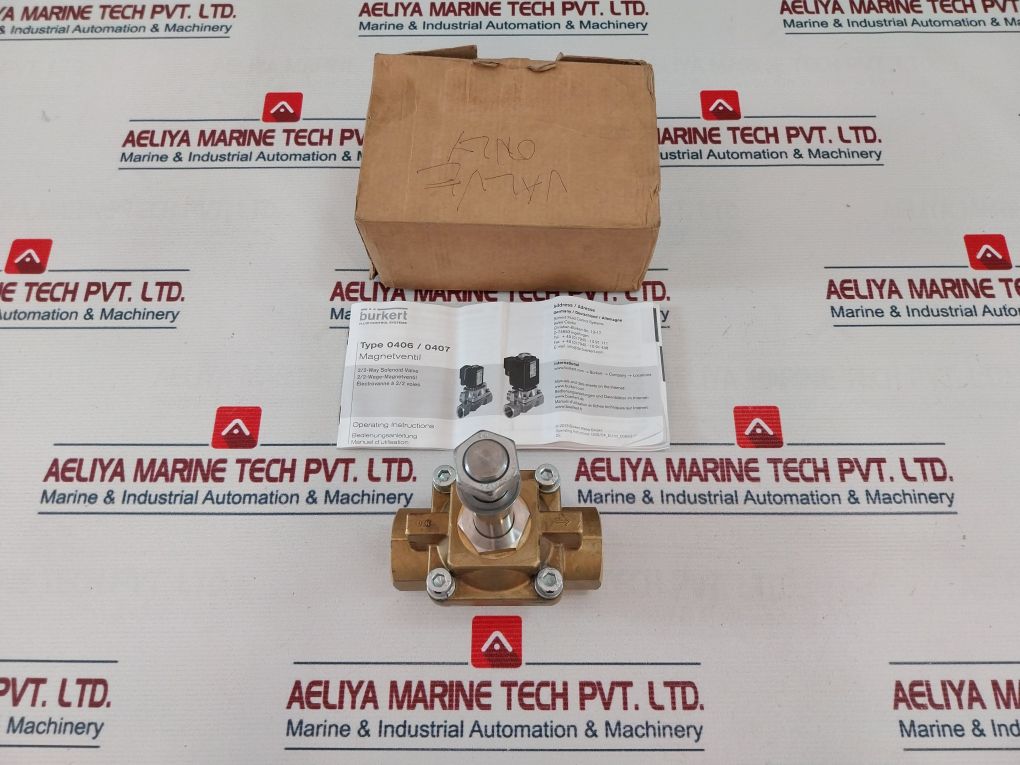 Burkert 0407 A1 Eg Br 2/2-way Solenoid Valve 230V