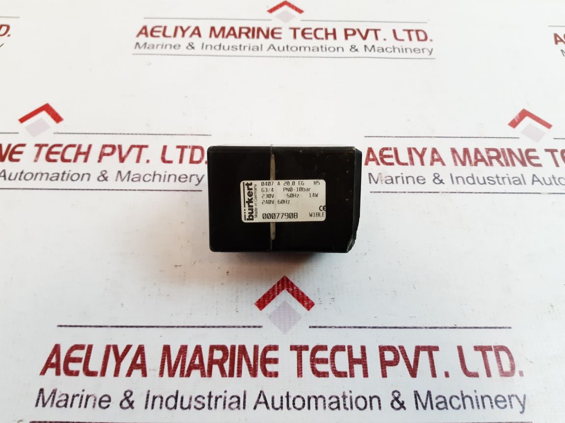 Burkert 0407 A 20,0 Eg Ms Solenoid coil