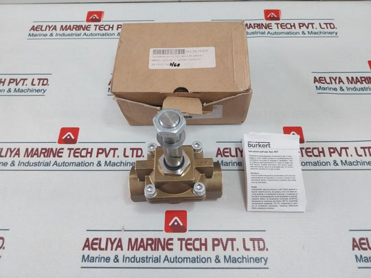 Burkert 0407 A 25,0 Eg Ms 2/2-way-solenoid Valve 0-10 Bar
