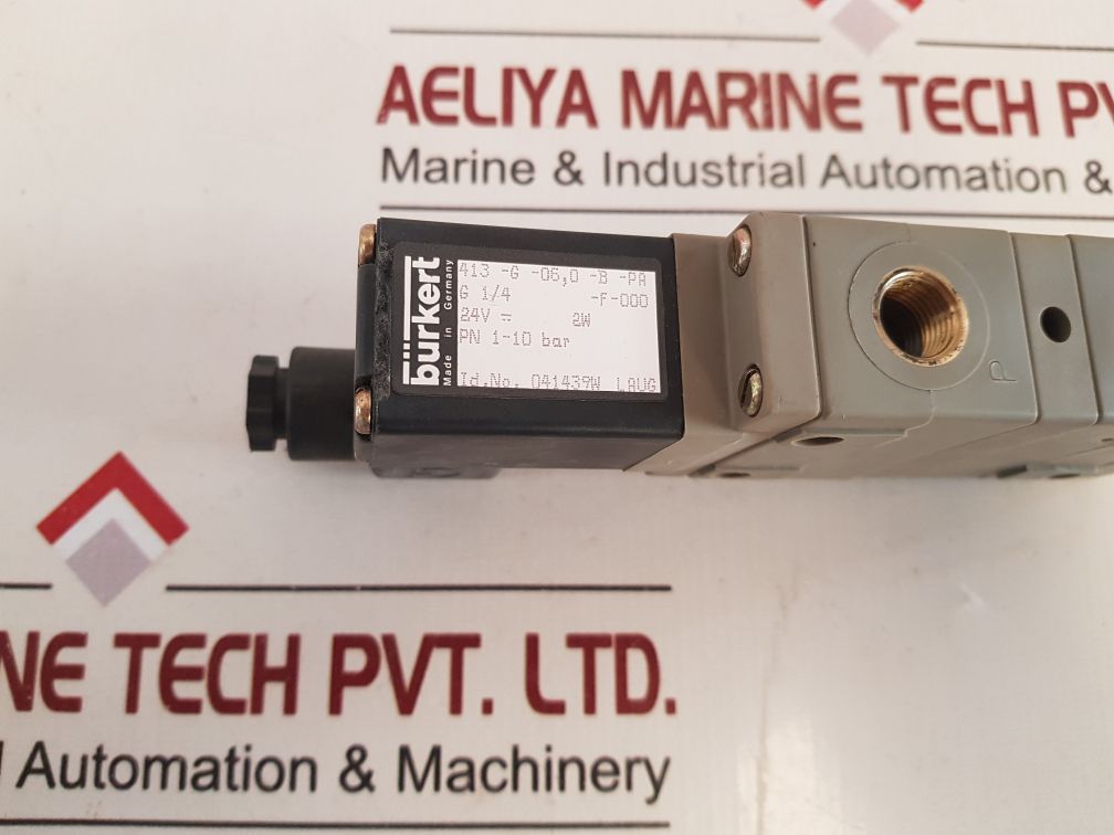 Burkert 041439W Solenoid Valve