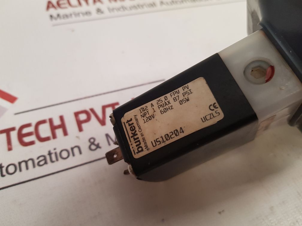 Burkert 142 A 25,0 Fpm Pv Solenoid Valve