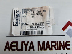 Burkert 186-a-220V 50-60Hz 3/2-way-solenoid Valve Coil
