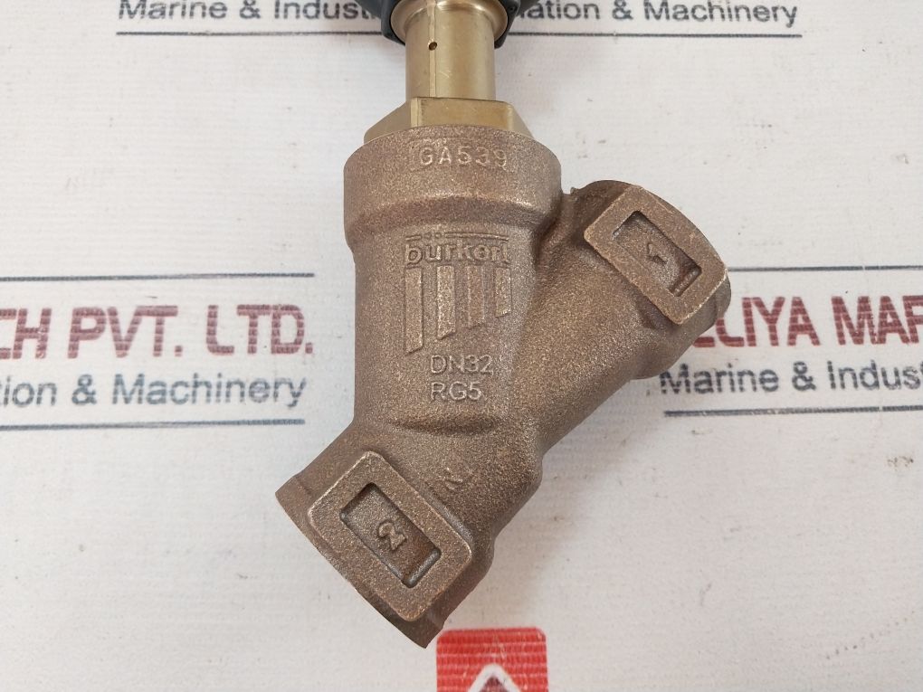 Burkert 2000 A 5/4 Ptfe Bz 2/2-way Angle Seat Valve