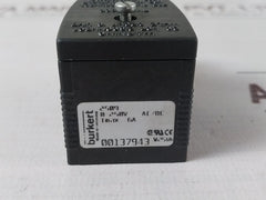 Burkert 2509 00137943 Cable Plug Solenoid Valve Coil 0-250V Ac/Dc