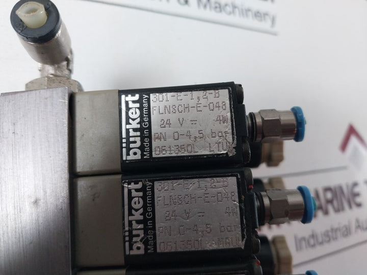 Burkert 301-e-1, 2-b Solenoid Valve 0613560L