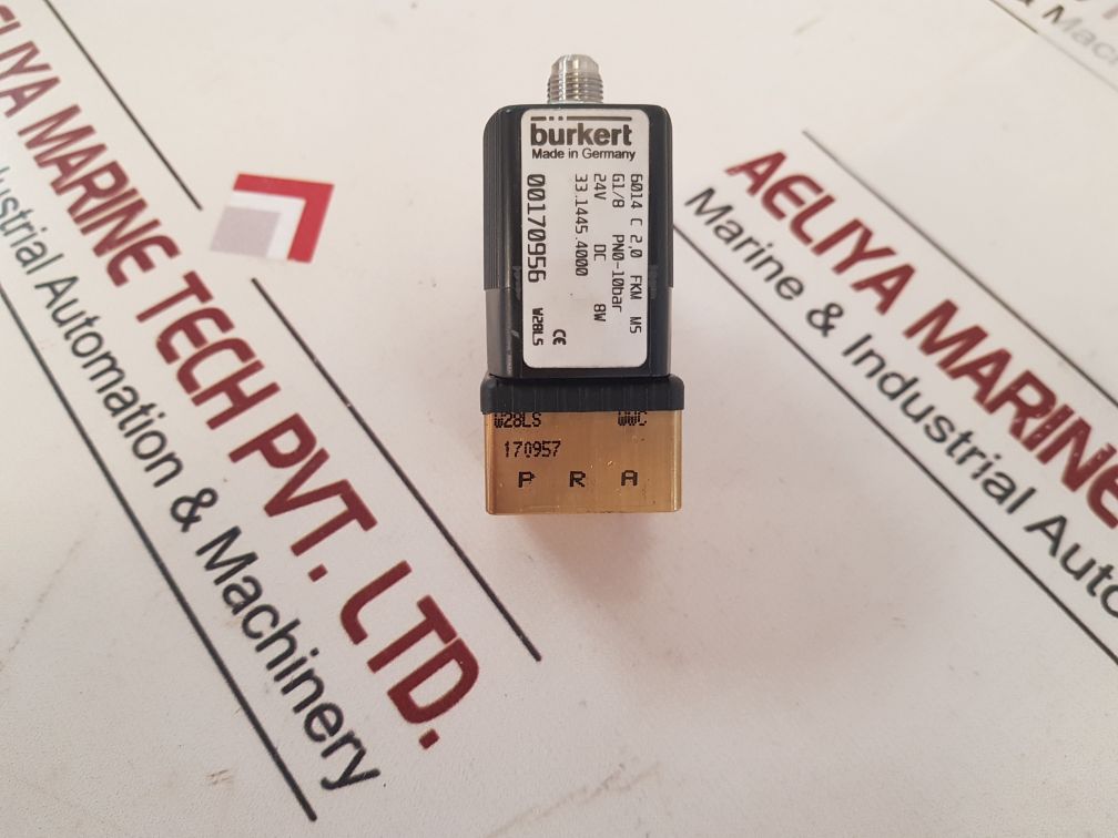 Burkert 3014 C 2,0 Fkm Ms Solenoid Valve