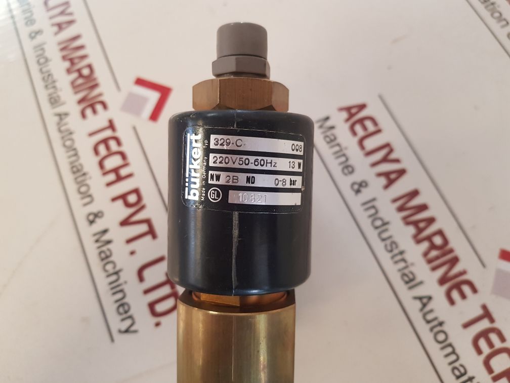 Burkert 329-c-008 Solenoid Valve