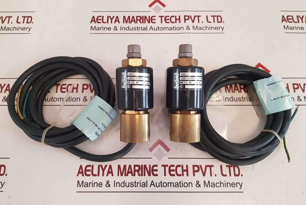 Burkert 329-c-008 Solenoid Valve