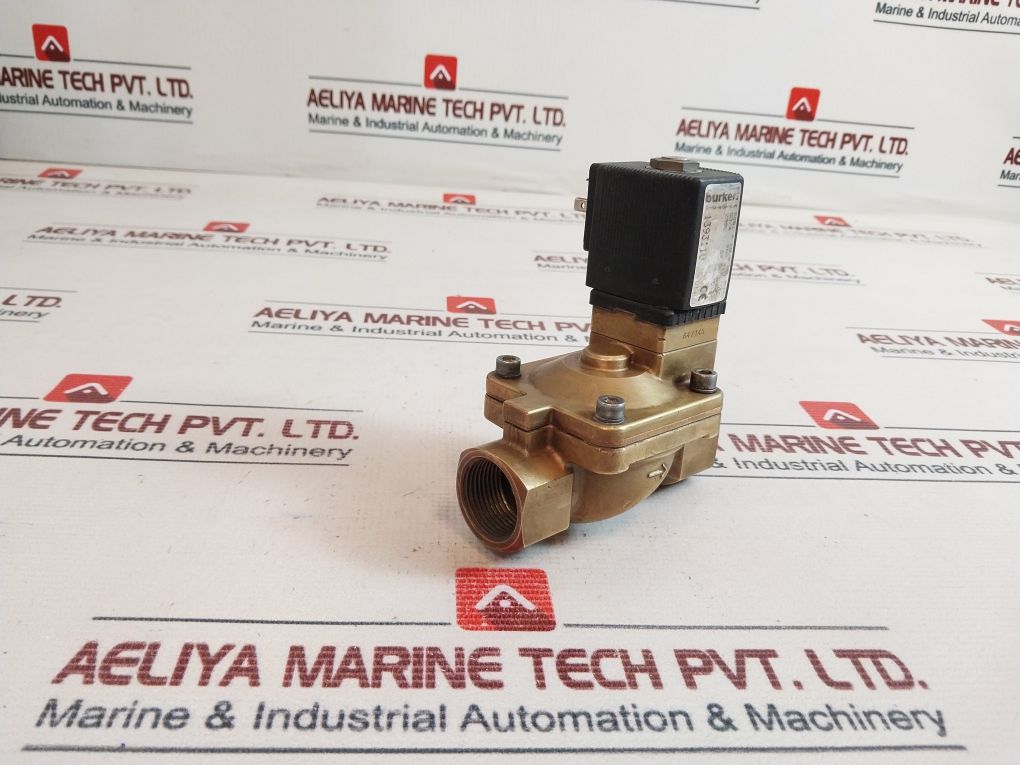Burkert 5281 A 20.0 Nbr Ms Solenoid Valve 50-60Hz 8W