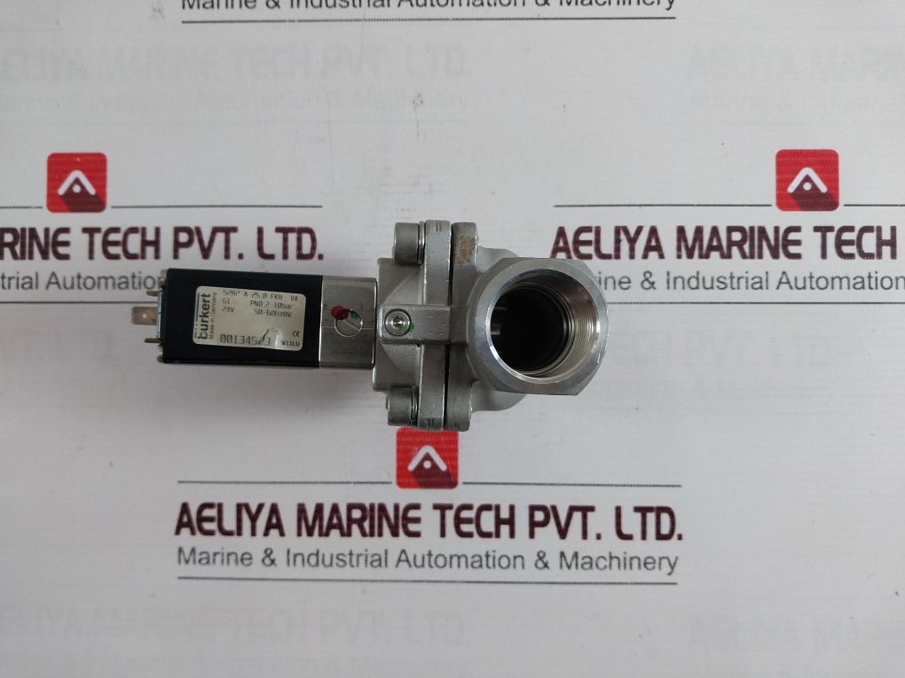 Burkert 5282 A 25.0 Fkm Va Solenoid Valve 24V 50-60Hz 8W