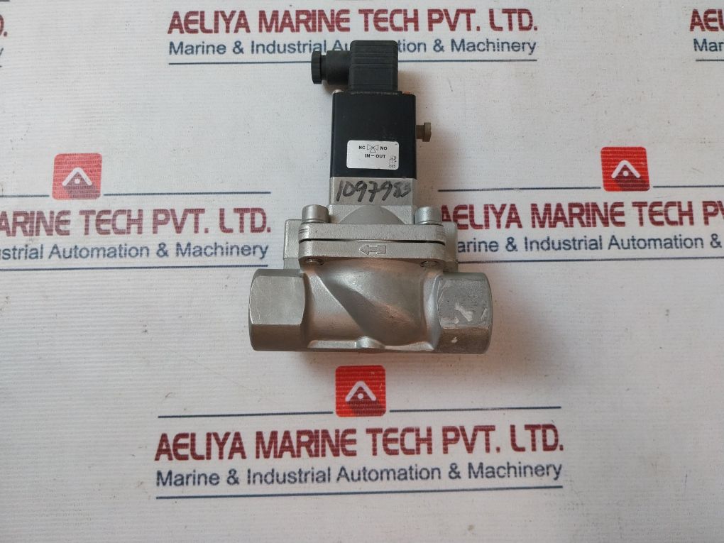 Burkert 5282 A 25,0 Fkm Va Solenoid Valve G1 Pn0 2-10Bar