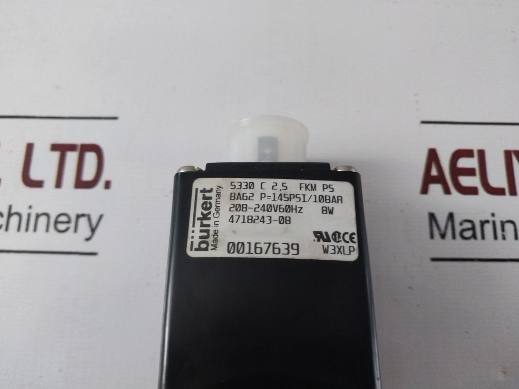 Burkert 5330 C 2,5 Fkm Ps Solenoid Valve
