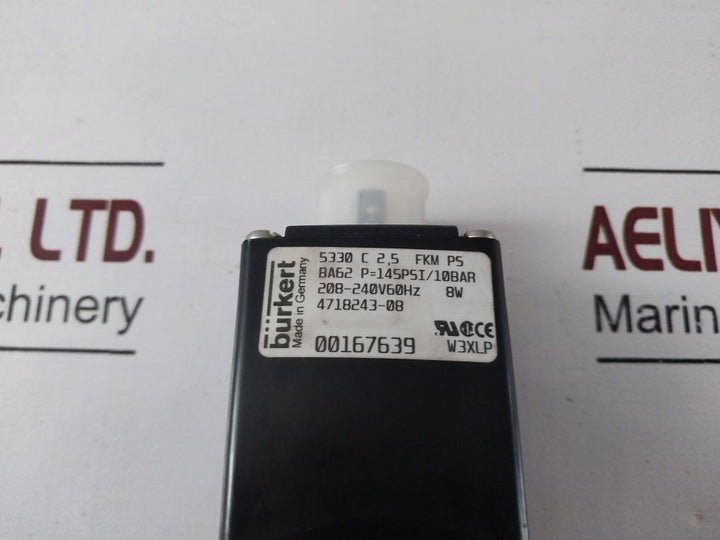 Burkert 5330 C 2,5 Fkm Ps Solenoid Valve
