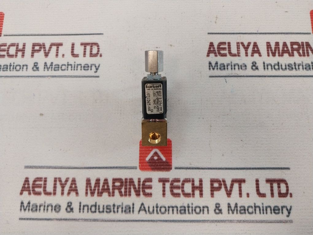 Burkert 6012 D 3/64 Fpm B Solenoid Valve