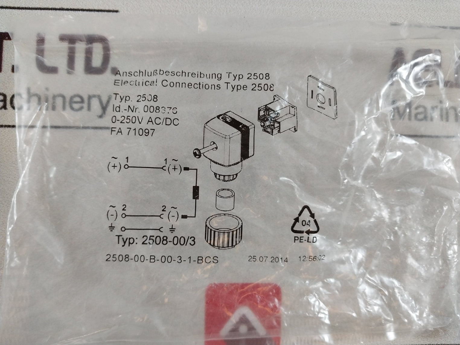 Burkert 6014 C 1,5 3/2-way Solenoid Valve Free Shipping
