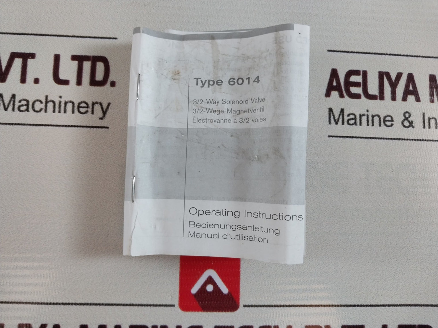 Burkert 6014 C 1,5 3/2-way Solenoid Valve Free Shipping