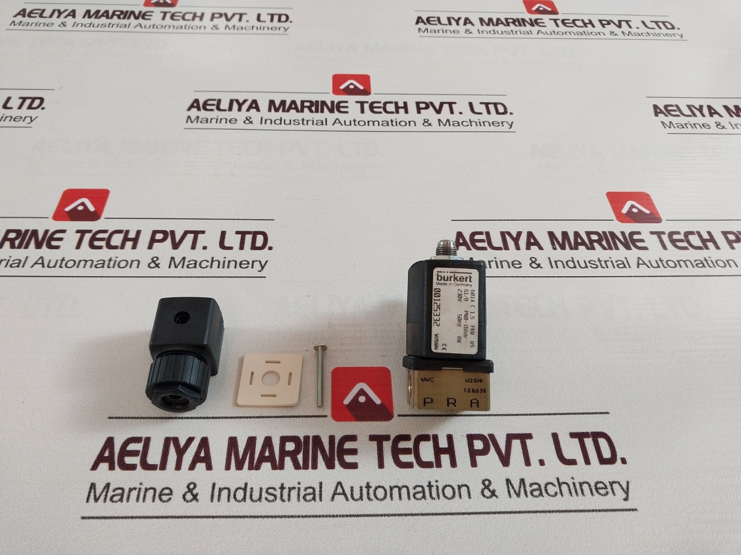 Burkert 6014 C 1,5 3/2-way Solenoid Valve Free Shipping