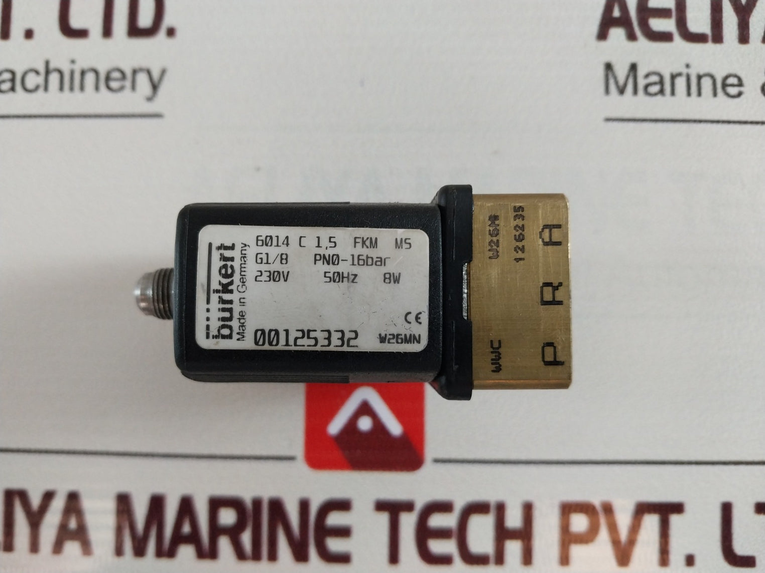 Burkert 6014 C 1,5 3/2-way Solenoid Valve Free Shipping