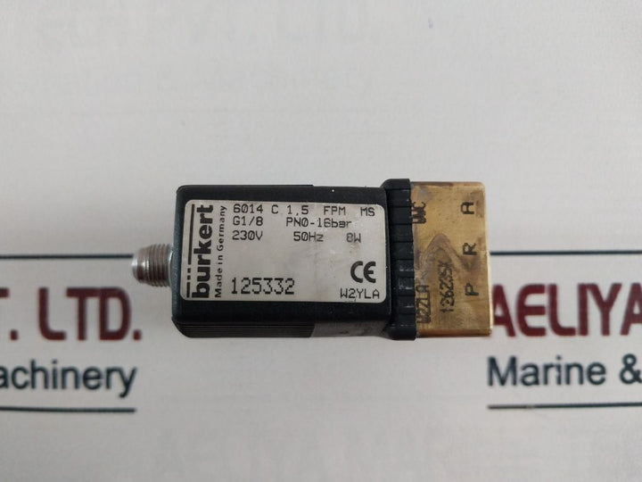 Burkert 6014 C 1,5 Fpm Ms
