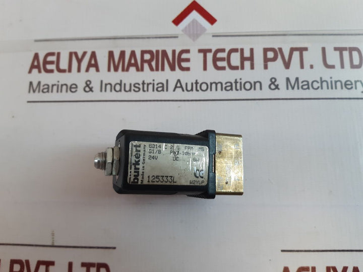 Burkert 6014 C 2,0 Fpm Ms Solenoid Valve 125333L
