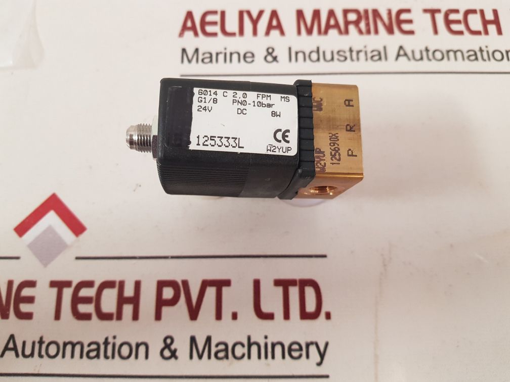 Burkert 6014 C 2,0 Fpm Ms Solenoid Valve