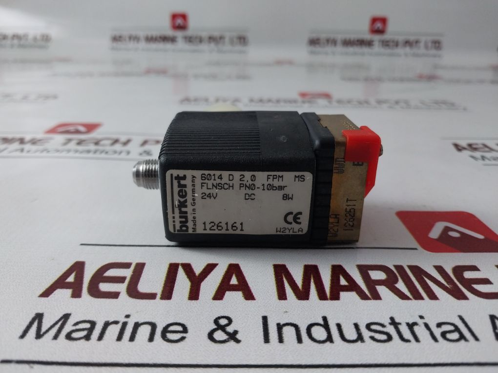 Burkert 6014 D 2,0 Fpm Ms Solenoid Valve
