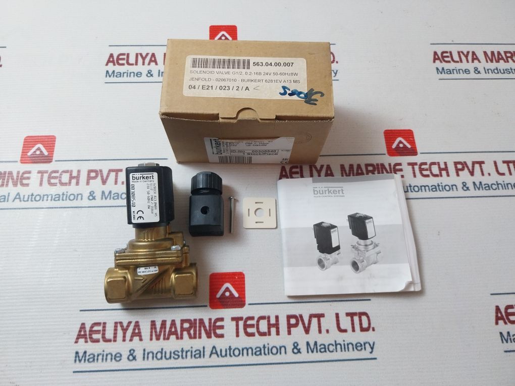 Burkert 6281Ev A13, 0Nbr Ms 22-way Solenoid Valve 24V
