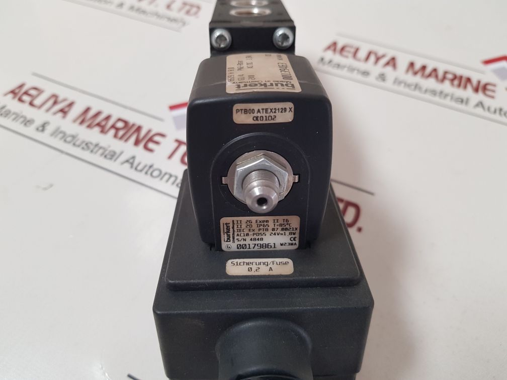 Burkert 6519 H 8,0 Solenoid Valve