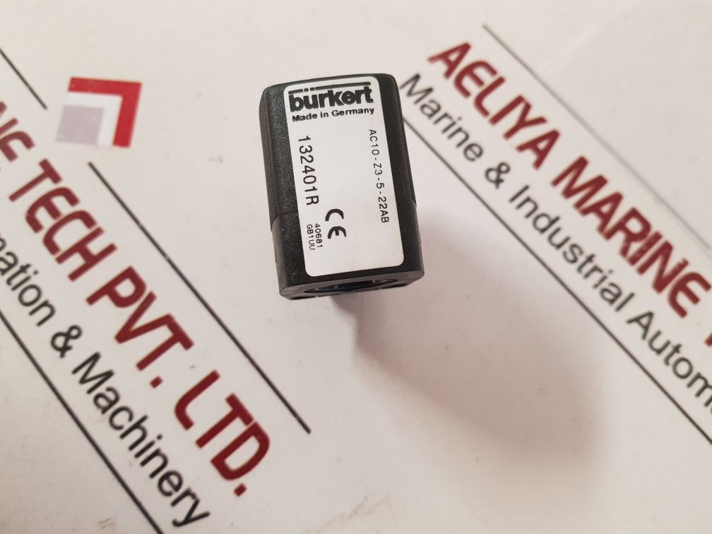Burkert Ac10-z3-5-22Ab Solenoid Coil