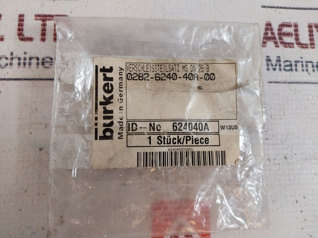 Burkert Ms Dn 25 B Wear Part Set