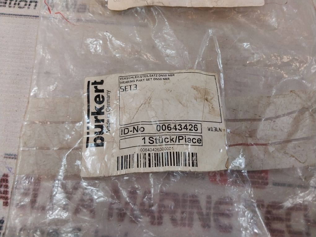 Burkert Set3 Wearing Part Set