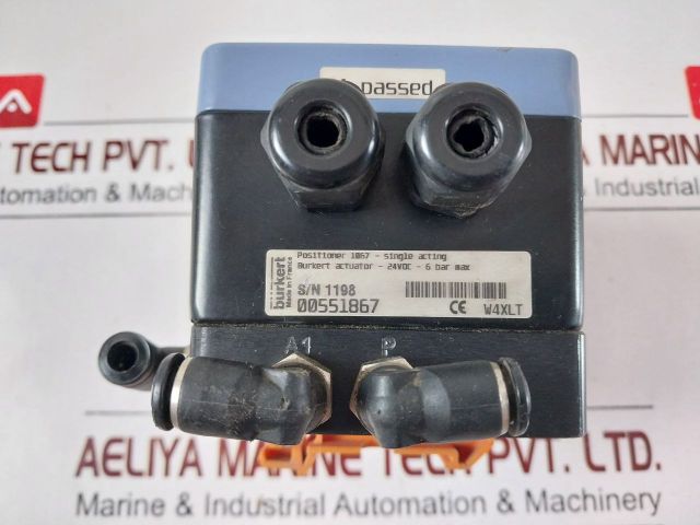 Burkert Side Control 1067 Positioner 1067