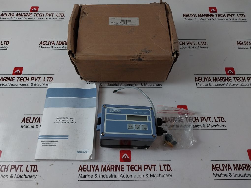 Burkert Side Control 1067 Positioner 1067 - Single Acting