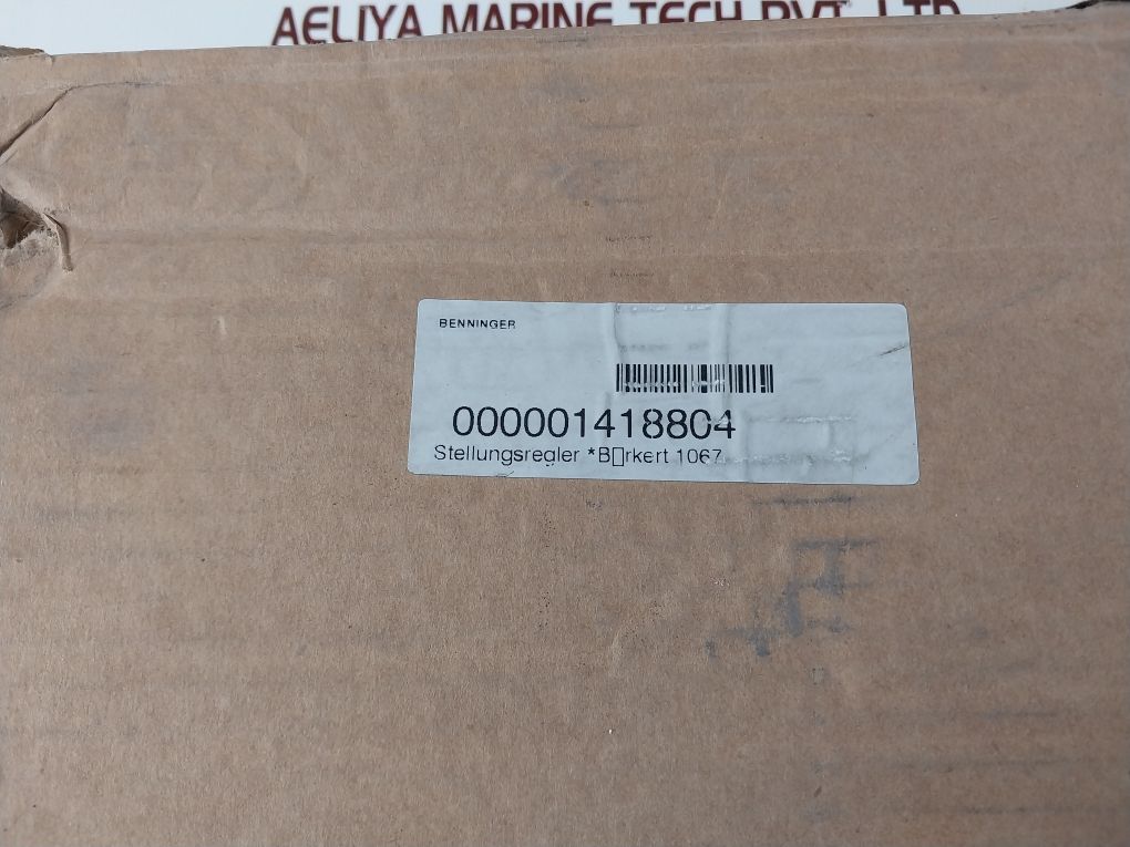 Burkert Side Control 1067 Positioner 1067 - Single Acting