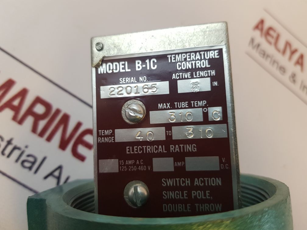 Burling B-1C Temperature Control