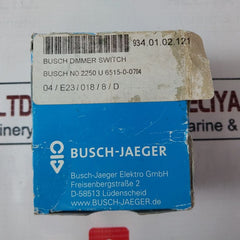 Busch-jaeger 2250 U 600W