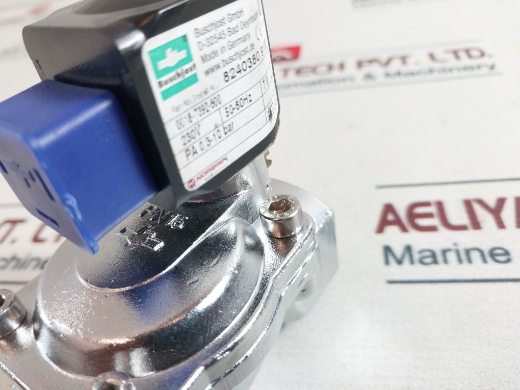 Norgren Buschjost 8240380.9100 2-way Solenoid Valve 250V Ac 10A