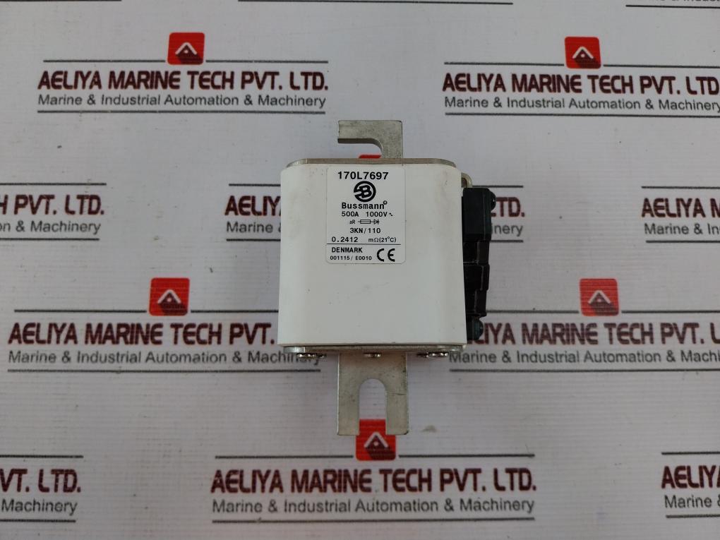 Bussmann 170L7697 Typower Silcu Fuse 500A 1000V
