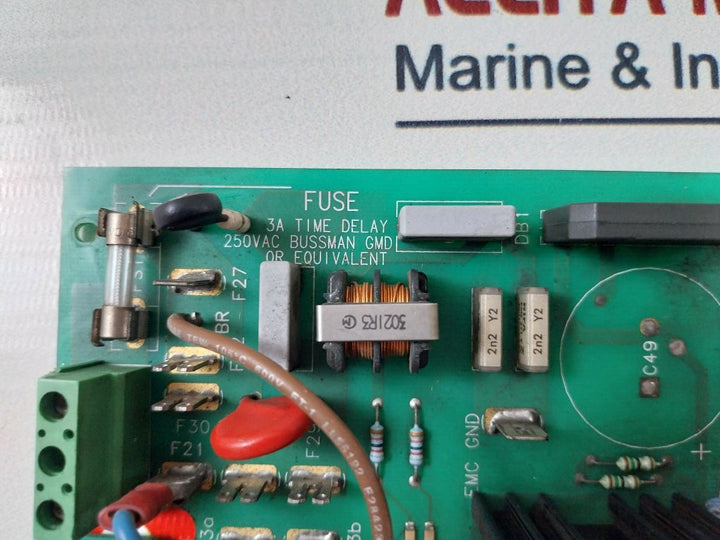 Bussmann Ah385851U002 Dc Speed Regulator Power Board