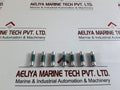 Set Of 5X Bussmann Division Fnq-6/10 Fuse