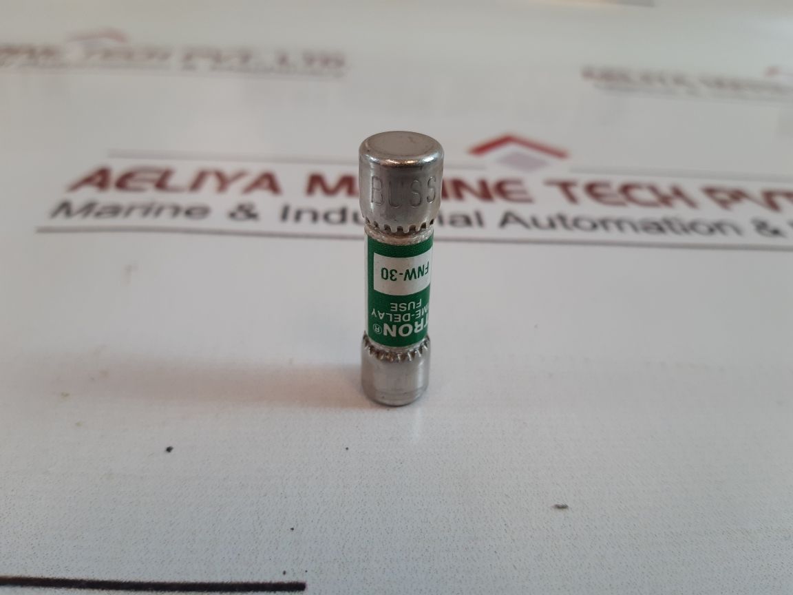 Set of 5x Bussmann fnw-30 time-delay fuse