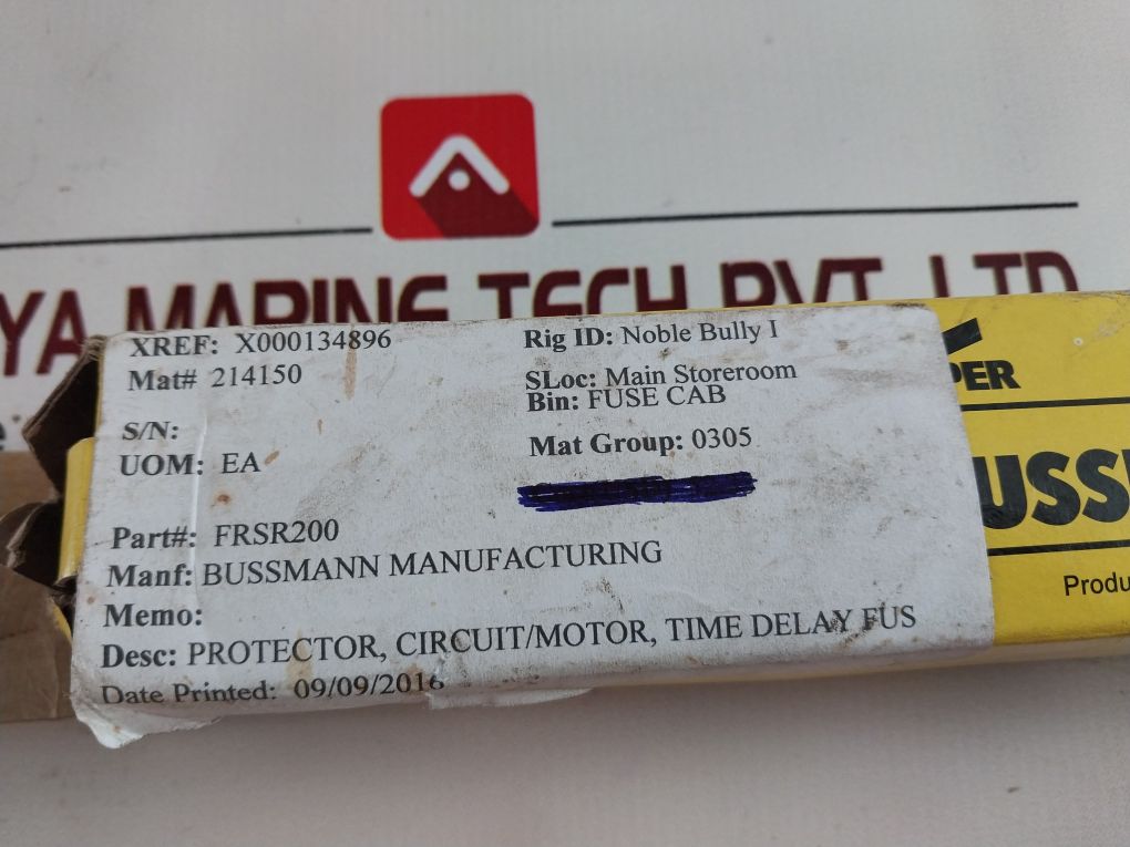 Bussmann Frs-r-200 Time-delay Class Rk5 Fuse