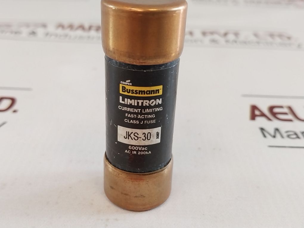 Lot Of 3X Bussmann Jks-30 Fuse