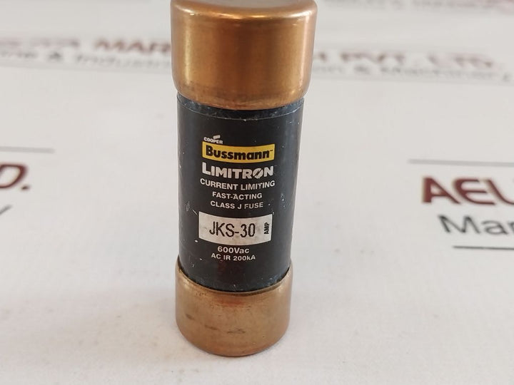 Lot Of 3X Bussmann Jks-30 Fuse