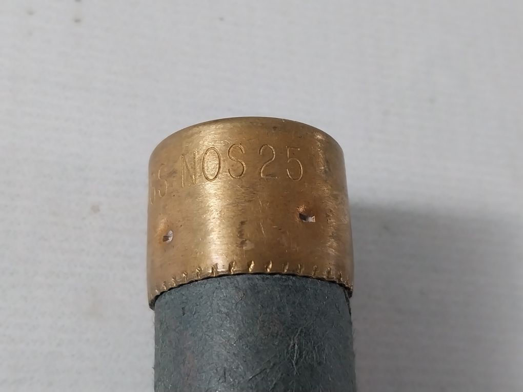 Lot Of 4X Bussmann Nos-25 One-time Fuse