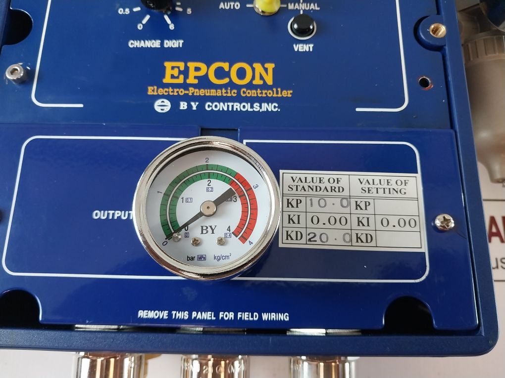 By Controls Epcon S Electro-pneumatic Controller 0~20 Kgf/Cm²